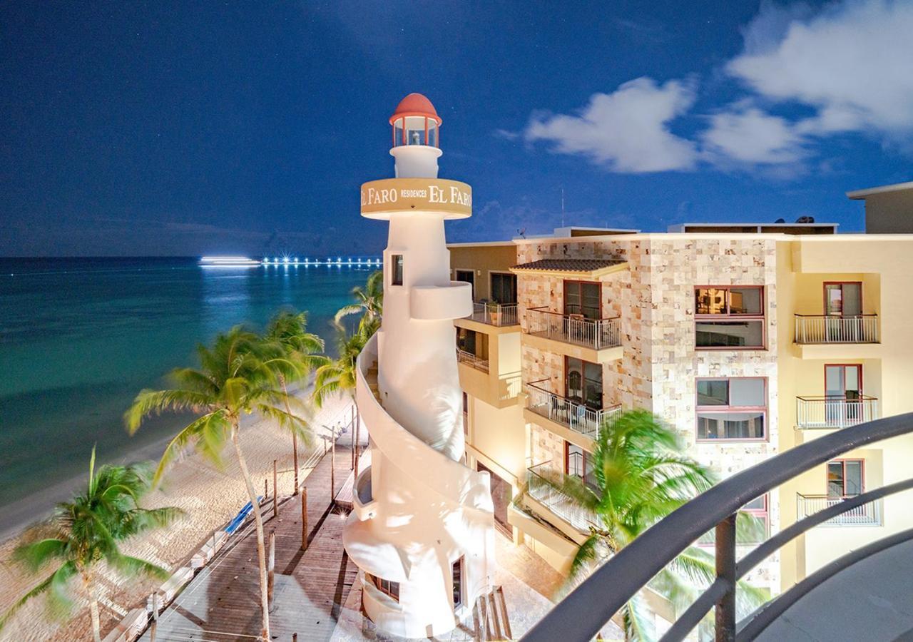 Beachfront 1 Bedroom Condo - El Faro, Surf 407 Playa del Carmen Exterior photo